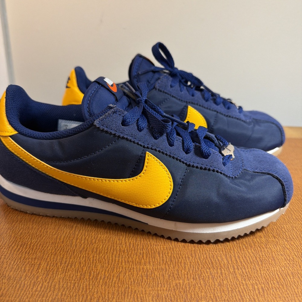 Nike Women's Cortez Vintage shoes Suede navy DZ2795 403 Size 8
